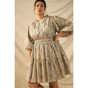 Anthropologie Celeste Mini Dress NWT SZ 18W